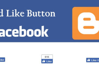 How To Add Facebook Like Button To Blogger Posts