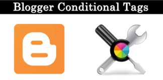 Blogger Conditional Tags Statements