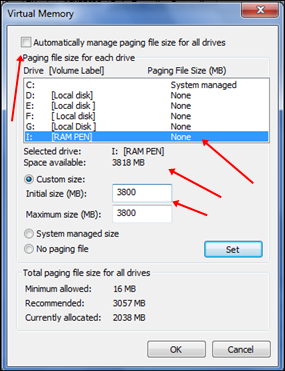 windows virtual ram