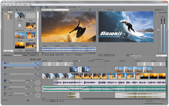 Sony Vegas Movie Studio (Paid)