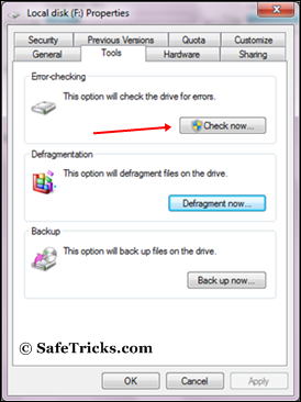 windows error checking tools