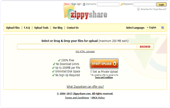 zip share websites