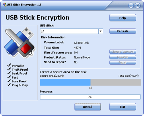 best encryption software for usb memory stick