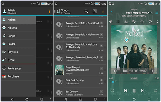 Jet Audio Music Player Android App