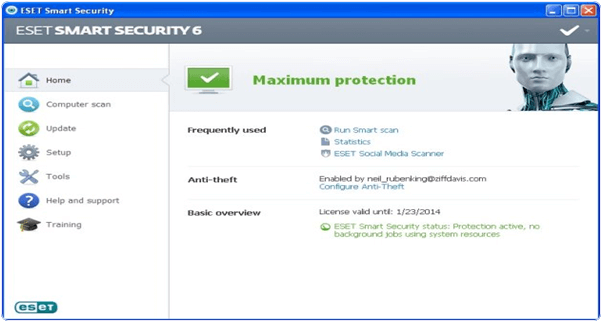 Eset Smart Security PC Antivirus