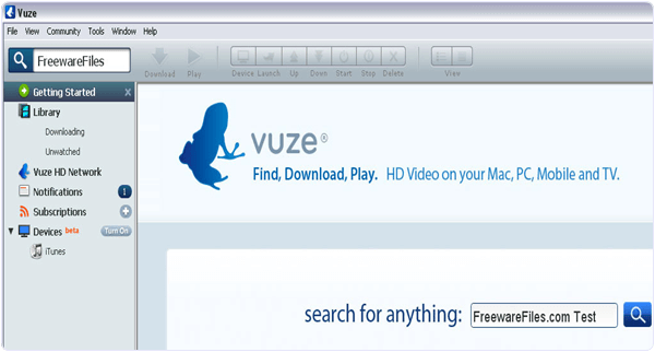 Vuze PC Software