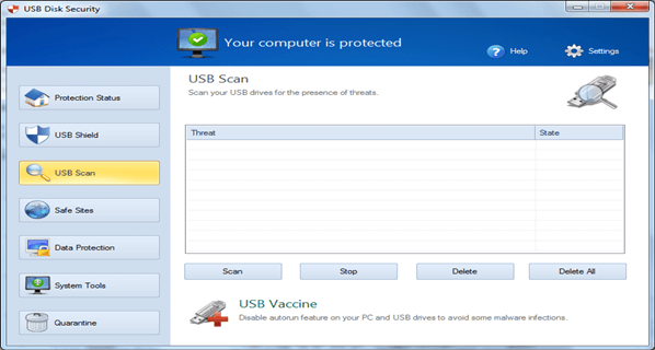 USB Disk Security PC Software
