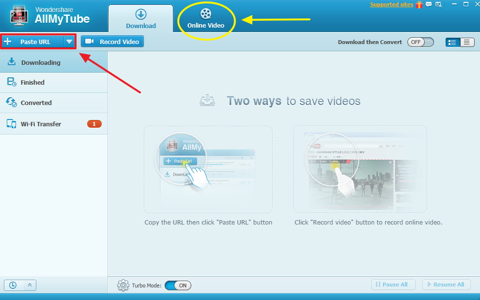 Key Features of AllMyTube