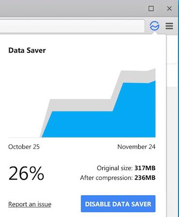 chrome data saver