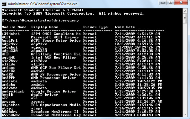 cmd command list