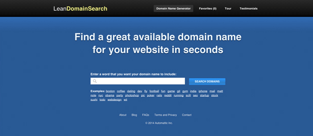 lean domain search