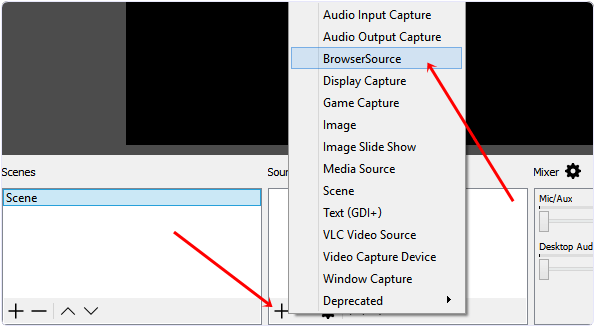 obs browse source option