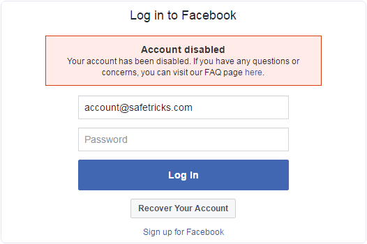 How To Recover Disabled Facebook Account Permanently Monster Toni S Blog Latest Hot