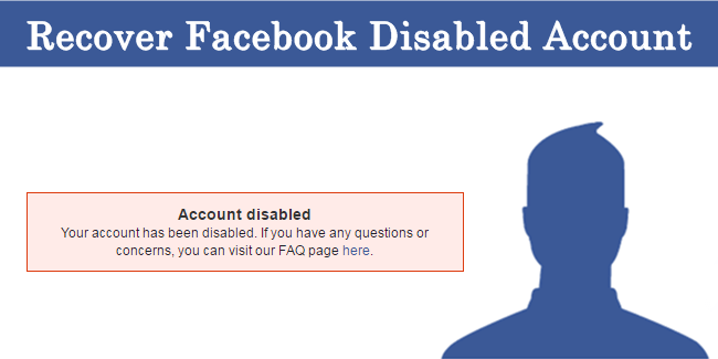 How To Recover Disabled Facebook Account Permanently