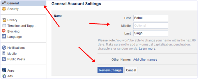 How To Change Name On Facebook Profile Page 21 Safe Tricks