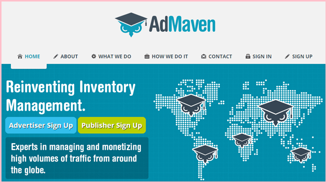 ad maven popunder network