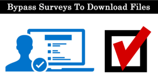 How To Bypass Surveys To Download Files