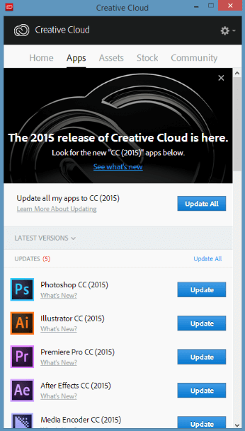 Check for adobe updates for windows 10