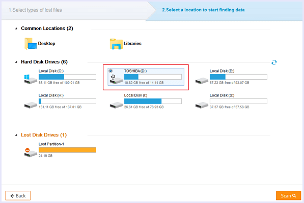 easus data recovery sd card