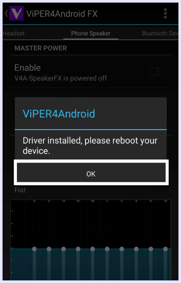 reboot viper4android