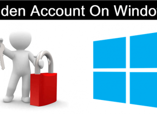 How To Create & Manage Hidden Account On Windows