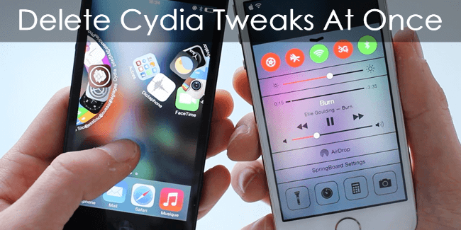 How To Delete All Cydia Tweaks At Once