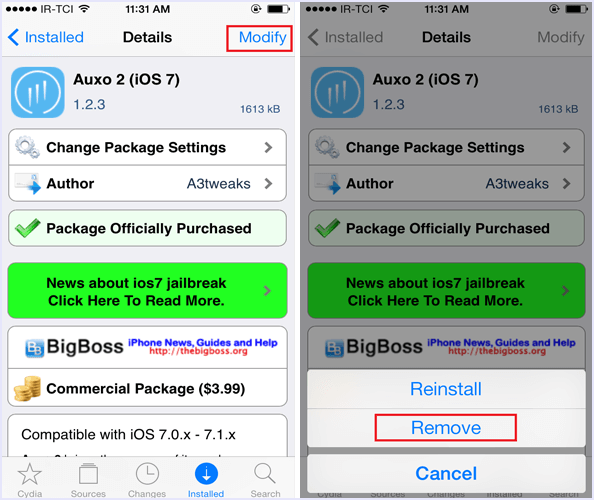 Details установить. Cydia (программное обеспечение). Remove tweaks. Как найти твик твика GPSCHEAT В Cydia. Autoanswer9 что за твик.