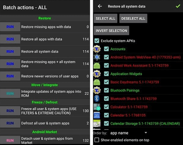 titaniumbackup restore all apps