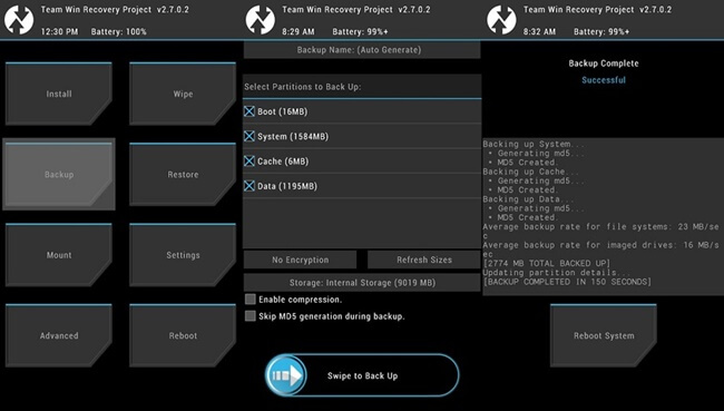 backup and restore twrp recovery