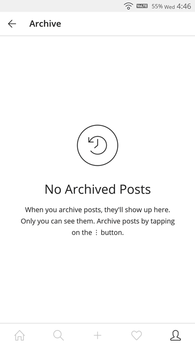 archived posts instagram