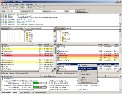 Filezilla