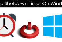 How To Set Shutdown Timer On Windows 7, 8, 10