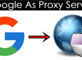 How To Use Google As Proxy Server