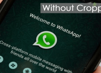 How To Set Whatsapp Profile Picture Without Cropping
