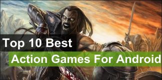 Top 10 best action games for android