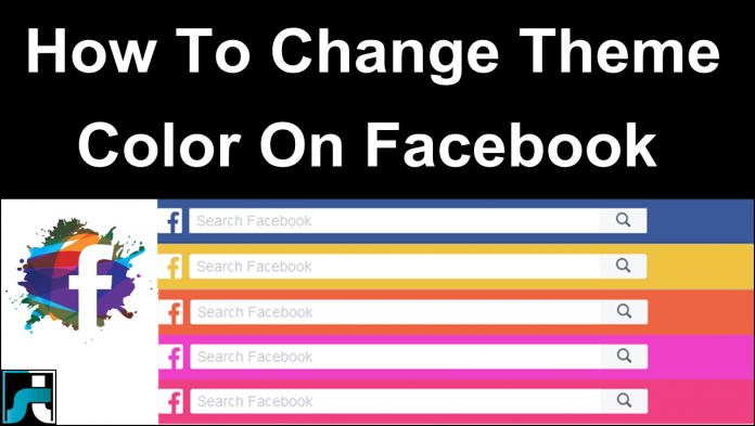 How to change facebook theme color