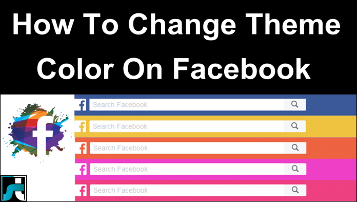 hvordan endre facebook theme color