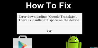 How To Fix Error Downloading There Is Insufficient Space On Device