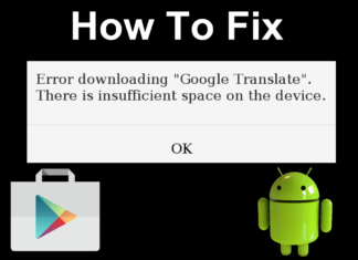 How To Fix Error Downloading There Is Insufficient Space On Device