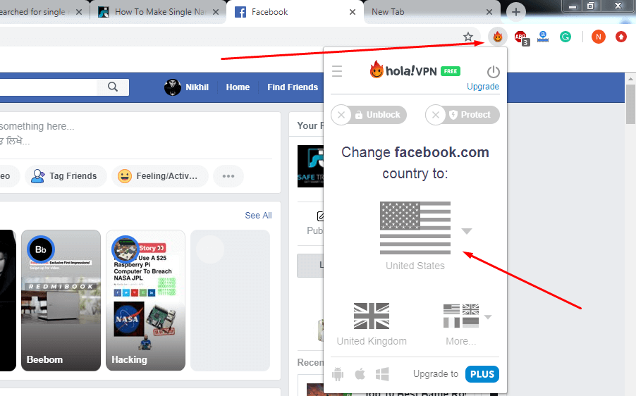 how to change proxy settings mac for facebook