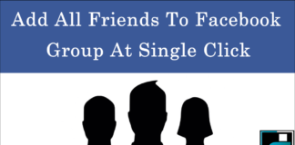 Add All Friends To Facebook Group By Single Click