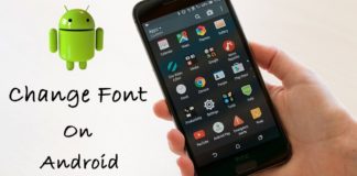How to change font on android without root