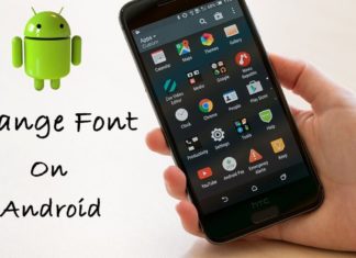 How to change font on android without root
