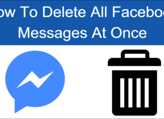 How To Delete All Facebook Messages At Once