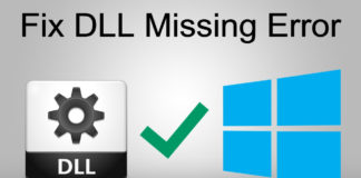 How to fix dll file missing error on windows