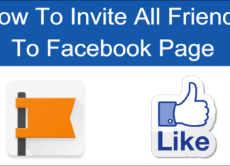 How To Invite All Friends To Like Facebook Page