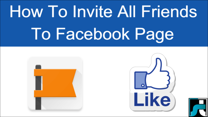 How To Invite All Friends To Like Facebook Page