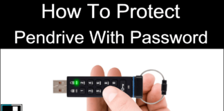 How To Protect USB Pendrive With Password