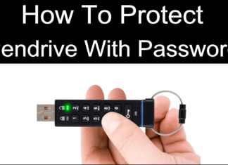 How To Protect USB Pendrive With Password