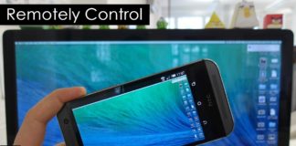 How to remotely control pc with android phone